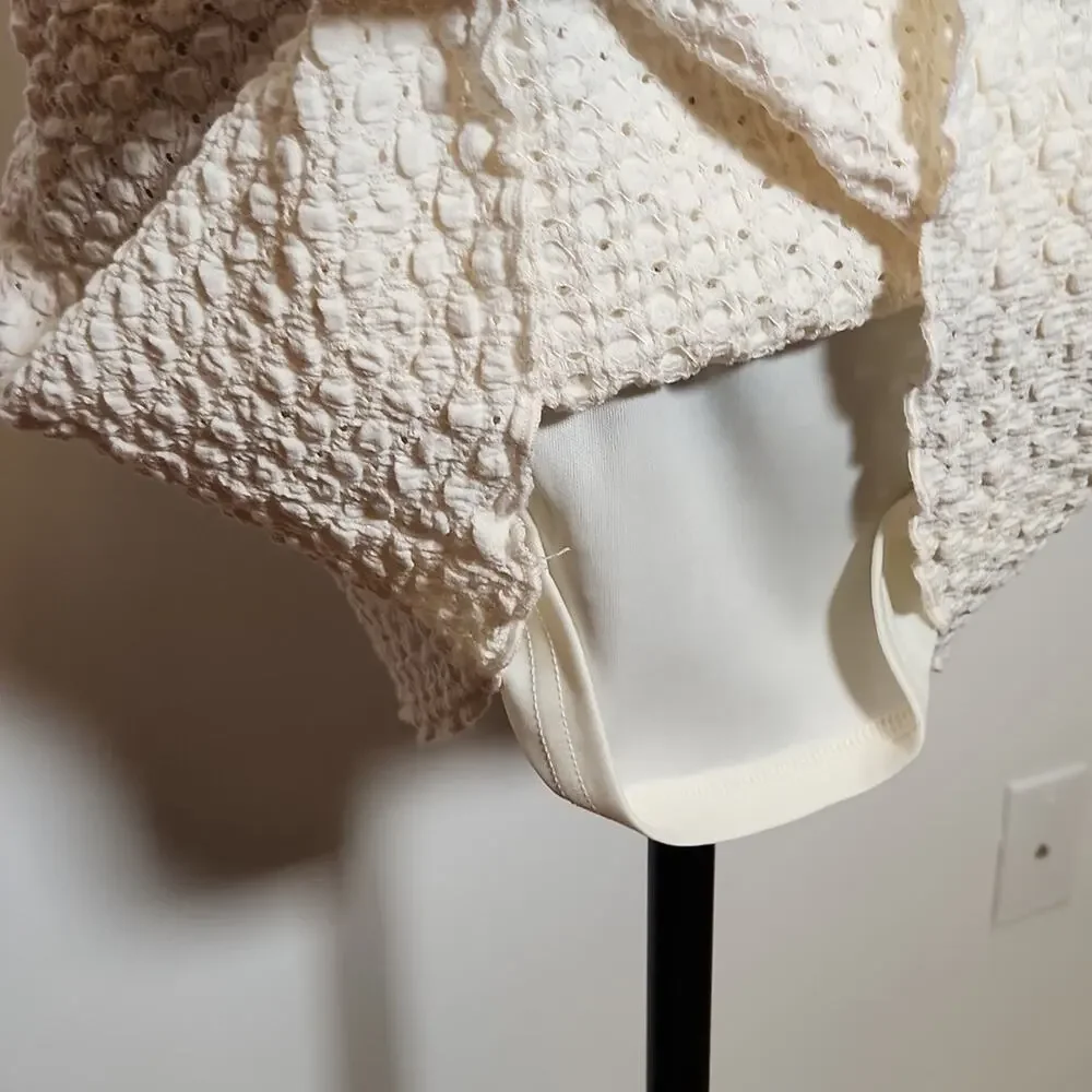 LE LIS NWT 2Pc Knit Scarf Tube Top and Mini Skirt, Size Large